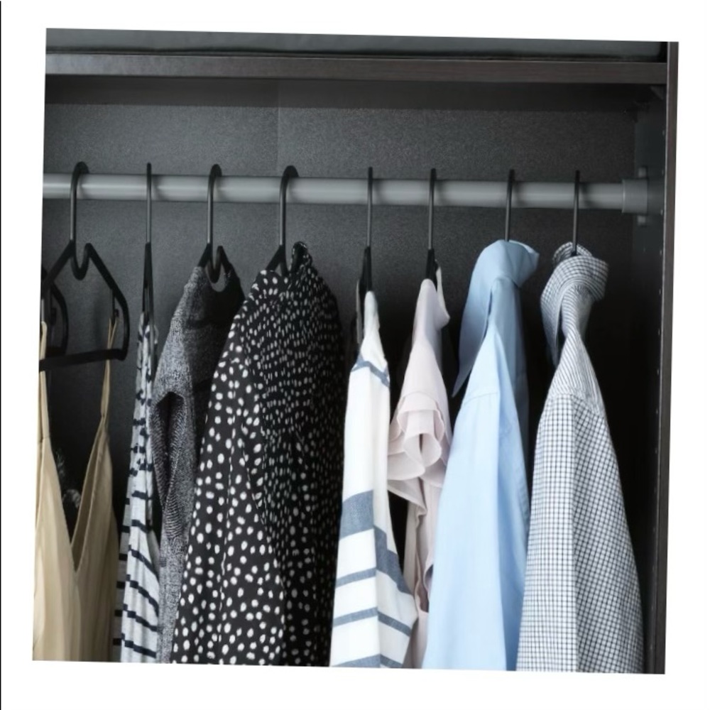IKEA Spruttig Clothes Hangers Black - Picture 4 of 9